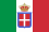 Königreich Italien – Seekriegsflagge der Regia Marina