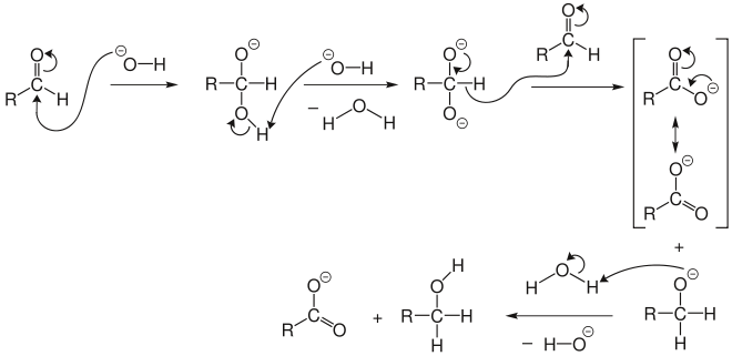 Mechanismus der Cannizzaro-Reaktion