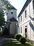 Pfarrkirche Peter und Paul mit Pfarrhof in Kirchberg an der Wild.JPG