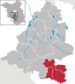 Lage des Amtes Dahme/Mark im Landkreis Teltow-Fläming