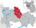 Lage des Amtes Friesack im Landkreis Havelland