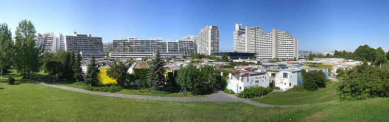 Olympisches Dorf mit Studentenviertel