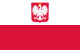 Handelsflagge von Polen