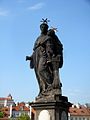 Statue of Saint Anthony of Padua on Charles Bridge.jpg