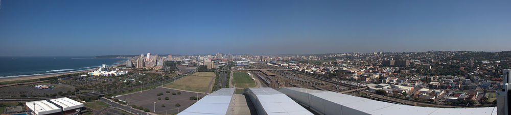 Aussicht vom Stadiondach am 22. Juni 2011