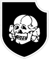Truppenkennzeichen der SS-Division Totenkopf