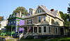 Victorian houses on Academy Street