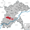 Lage der Gemeinde Allmendingen im Alb-Donau-Kreis