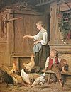 Anker Mädchen Hühner fütternd 1865.jpg