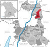 Lage der Gemeinde Aschheim im Landkreis München