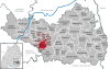 Lage der Stadt Bad Buchau im Landkreis Biberach