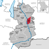 Lage der Stadt Bad Tölz im Landkreis Bad Tölz-Wolfratshausen