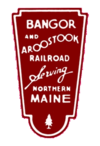 Logo der Bangor and Aroostock
