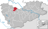 Lage der Gemeinde Bannewitz im Landkreis Sächsische Schweiz-Osterzgebirge