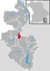 Lage der Gemeinde Bayerisch Gmain im Landkreis Berchtesgadener Land