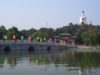 Beihai park - bridge to white pagoda.JPG