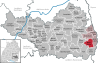 Lage der Gemeinde Berkheim im Landkreis Biberach