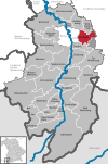 Lage der Gemeinde Betzigau im Landkreis Oberallgäu