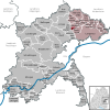 Lage der Gemeinde Breitingen im Alb-Donau-Kreis