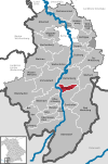 Lage der Gemeinde Burgberg im Allgäu im Landkreis Oberallgäu