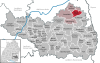 Lage der Gemeinde Burgrieden im Landkreis Biberach