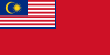 Handelsflagge von Malaysia