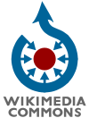 Das Logo von Wikimedia Commons