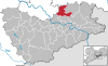 Lage der Gemeinde Dürrröhrsdorf-Dittersbach im Landkreis Sächsische Schweiz-Osterzgebirge