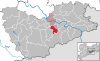 Lage der Gemeinde Dohma im Landkreis Sächsische Schweiz-Osterzgebirge