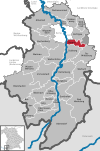 Lage der Gemeinde Durach im Landkreis Oberallgäu