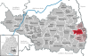 Lage der Gemeinde Erolzheim im Landkreis Biberach