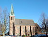 Außenansicht der Kirche St. Severinus in Esbeck