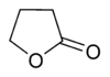 Strukturformel von Butyro-1,4-lacton