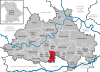 Lage der Gemeinde Gaimersheim im Landkreis Eichstätt