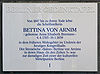 Gedenktafel Bettina-von-Arnim-Ufer (Moab) Bettina von Arnim.jpg