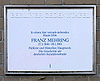 Gedenktafel Beymestr 7 (Stegl) Franz Mehring.jpg