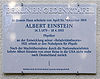 Gedenktafel Ehrenbergstr 33 (Dahl) Albert Einstein.JPG