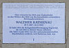 Gedenktafel Hedemannstr 12 (Kreuzb) Walter Rathenau.JPG