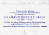 Gedenktafel Robert-Rössle-Str 10 (Buch) Hermann Joseph Muller.JPG