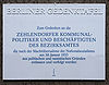 Gedenktafel Teltower Damm 16 (Zehld) Zehlendorfer Komunalpolitiker.JPG