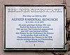 Gedenktafel Tempelhofer Weg 26 (Schöb) Alfred Kardinal Bengsch.JPG