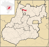 Lage von Amaralina in Goiás
