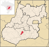 Lage von Edéia (Goiás)