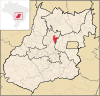 Lage von Goianésia in Goiás