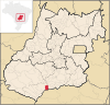 Lage von Gouvelândia (Goiás)