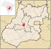 Lage von Itaberaí in Goiás