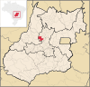 Lage von Itapuranga in Goiás