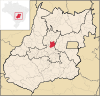 Lage von Jaraguá in Goiás