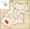 Lage von Jataí (Goiás)