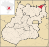 Lage von Monte Alegre de Goiás
